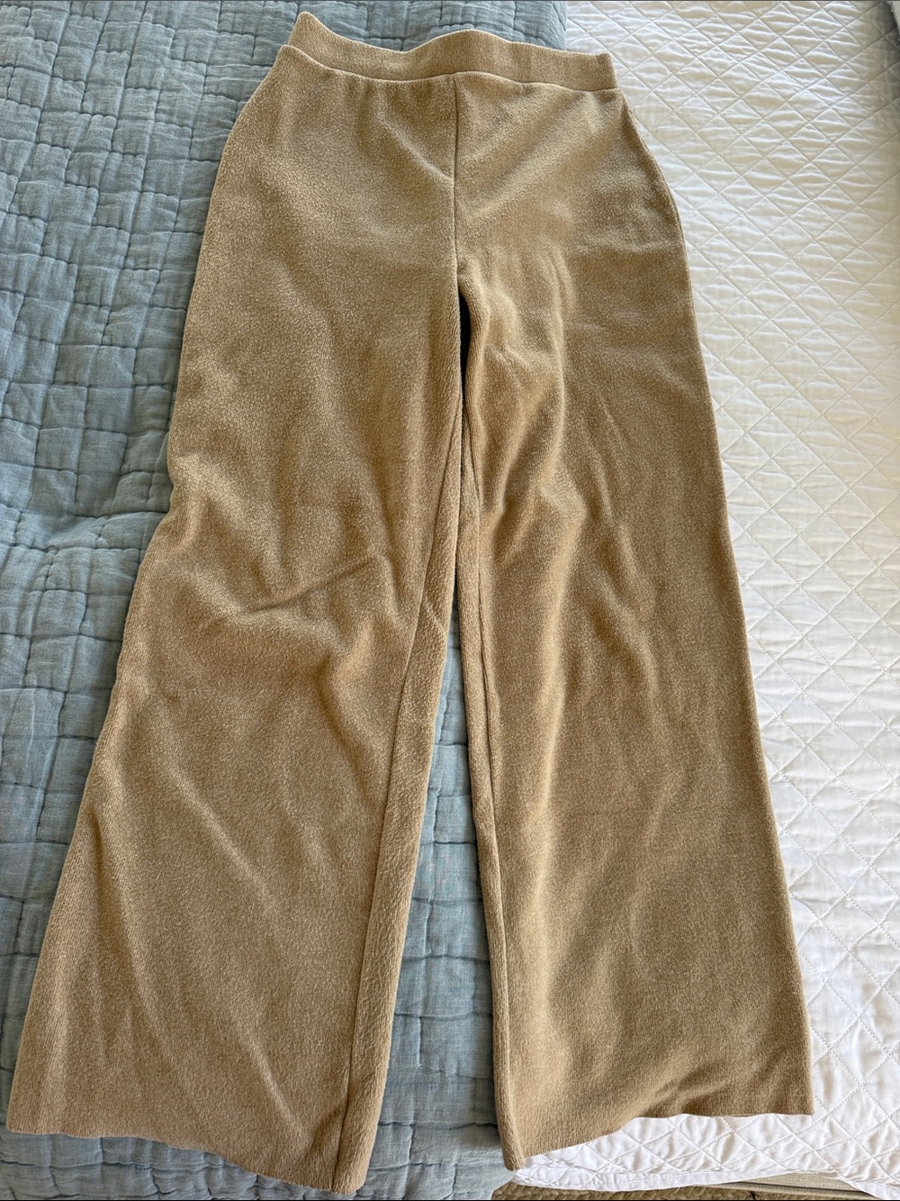Zara Wide-Leg Casual Flowy in Camel